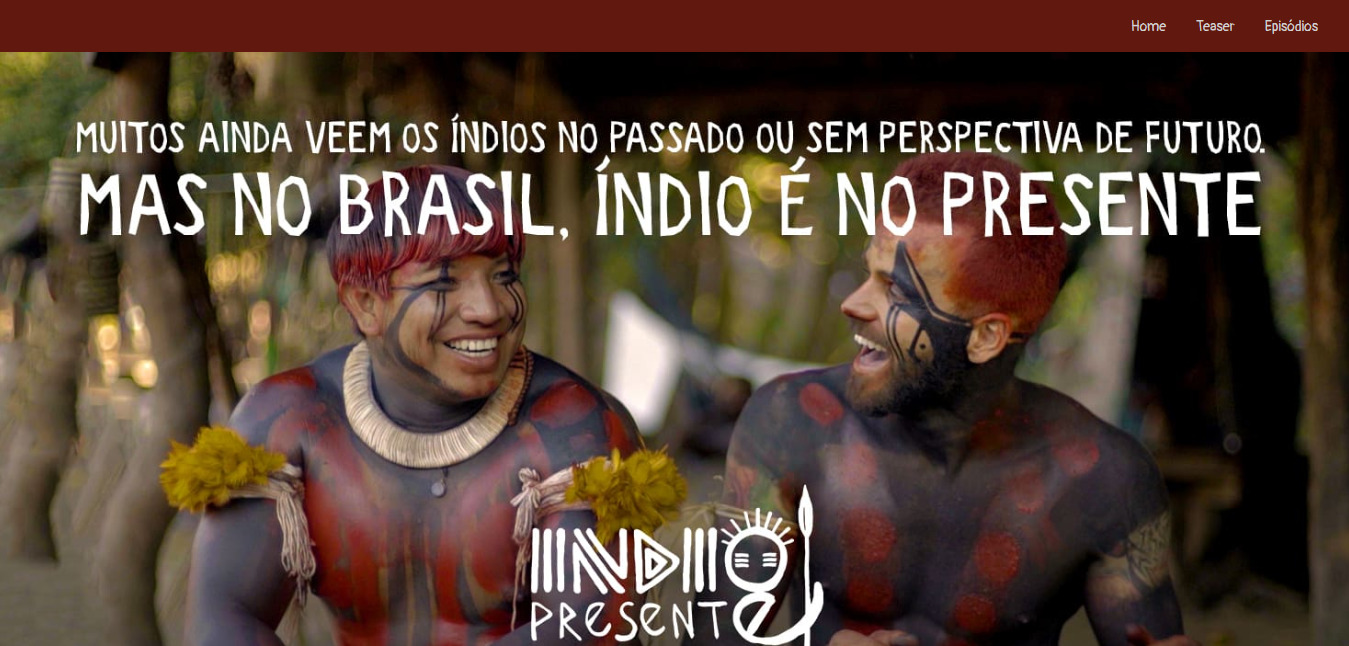 Site Índio Presente